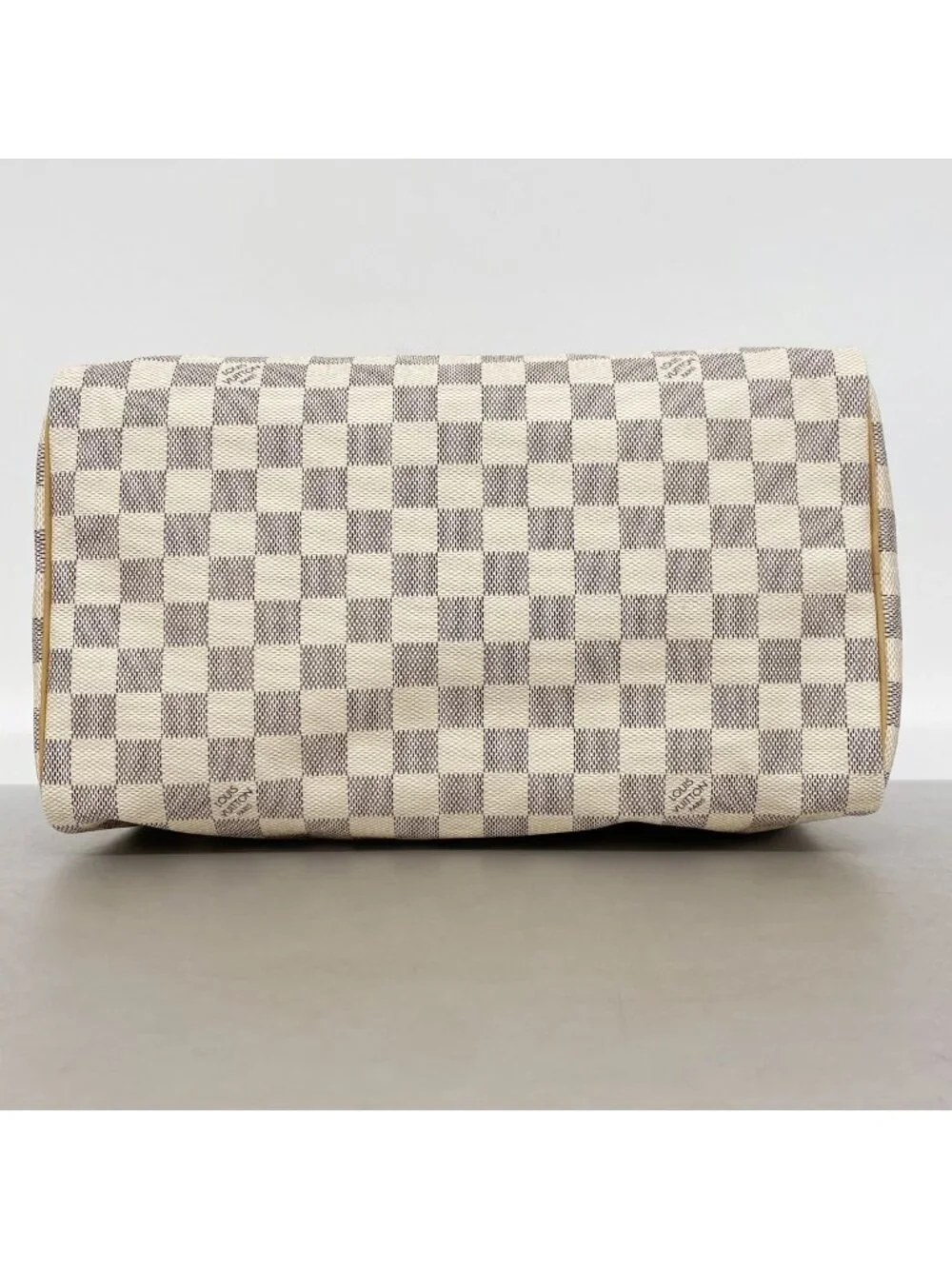 Louis Vuitton Damier Azur Speedy 30 White Handbag